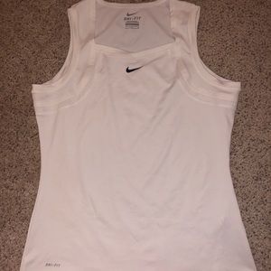 White Nike top